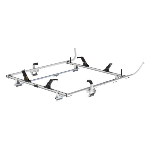 Double Clamp Ladder Rack For Ford Transit Connect 2 Bar System - 1630-TC